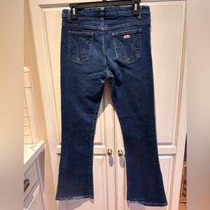 Miss Sixty Flare Leg Jeans in Classic Blue Made in Italy